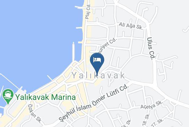 Bodrum - Albako Otel Maps
