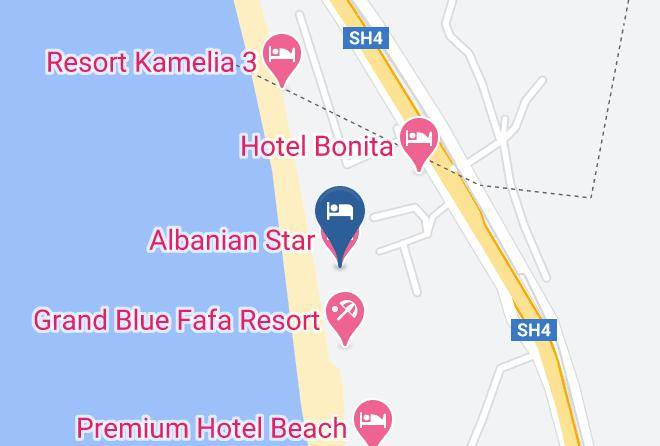 Kavaje - Albanian Star Hotel Maps