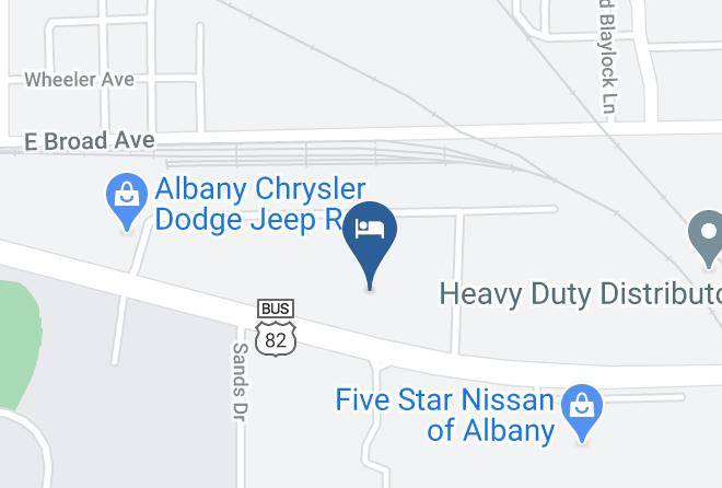 Dougherty - Albany 8 Inn Maps