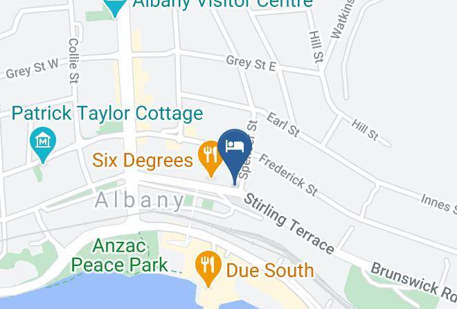 Albany - Albany Backpackers Maps