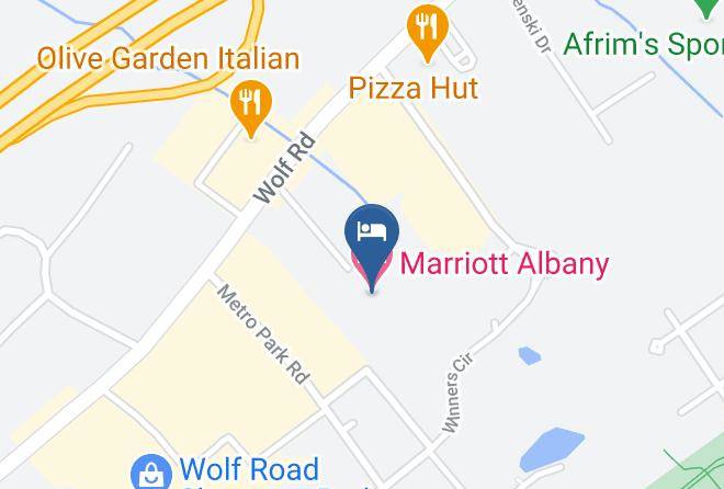 Albany - Marriott Albany Maps