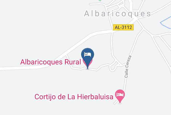 Almeria - Albaricoques Rural Maps