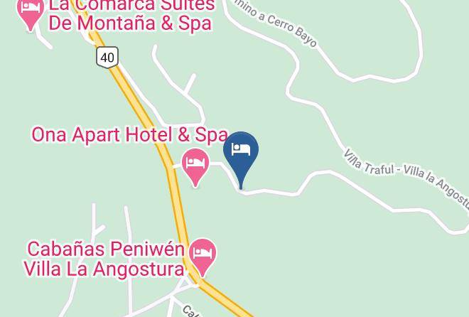 Villa La Angostura - Albatratros Cabana Maps