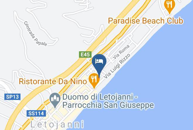 Messina - Albatros Beach Hotel Maps