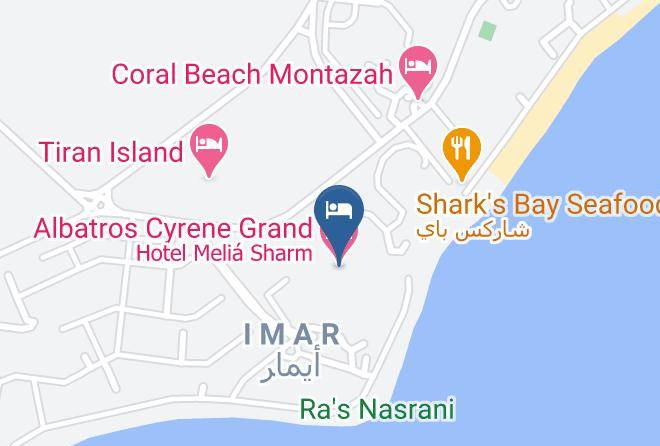 Sharm El Sheikh - Albatros Cyrene Grand Hotel Maps