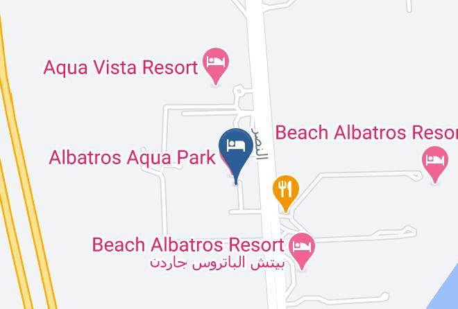 Albatros Garden Resort Map