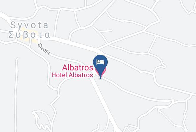 Thesprotia - Albatros Hotel Maps