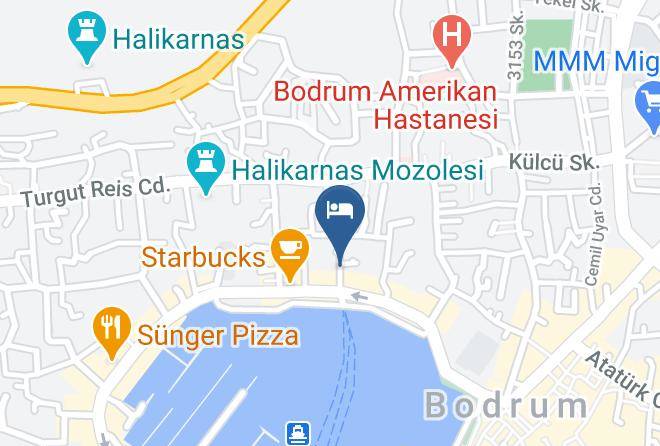 Bodrum - Albatros Otel Maps
