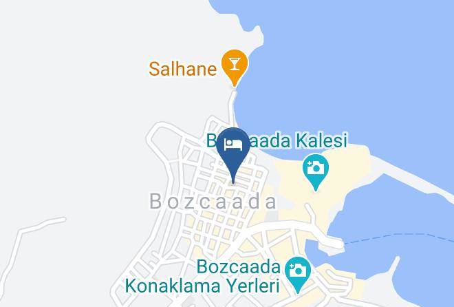 Bozcaada - Albatros Otel Maps
