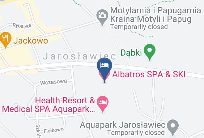 Slawnonty - Albatros Spa & Ski Maps
