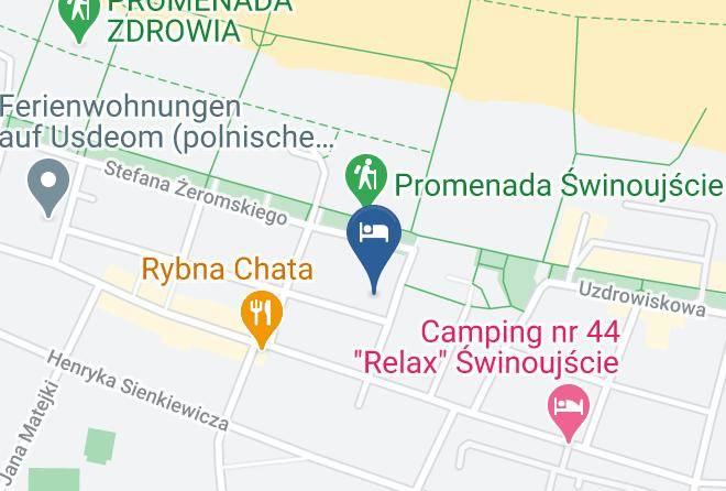 Swinoujscie - Albatros Hotel Pokoje Noclegi Kwatery Prywatne Maps