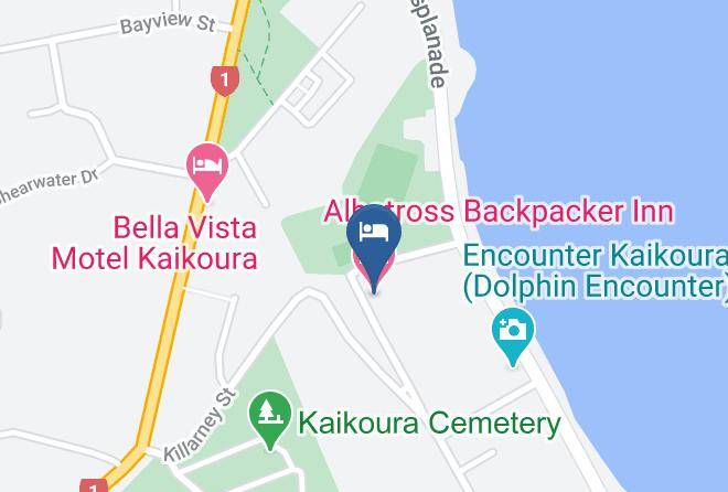 Kaikoura - Albatross Backpacker Inn Maps