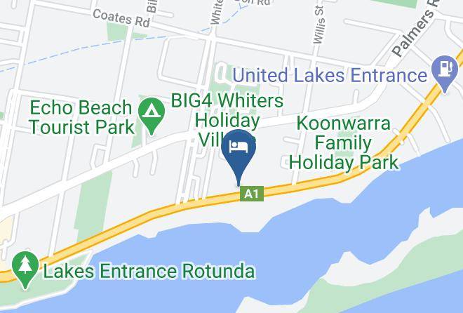 East Gippsland - Albatross Motor Inn Maps