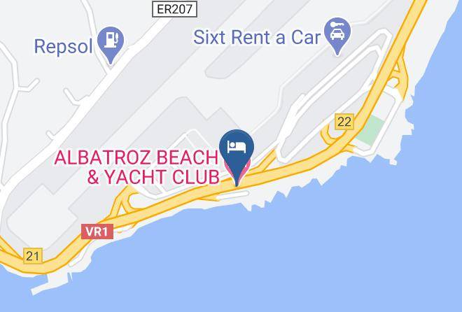 Santa Cruz - Albatroz Beach & Yacht Club Maps