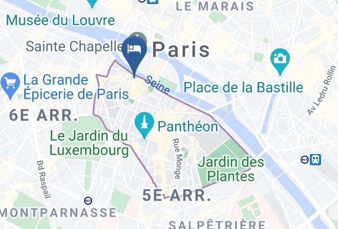 Paris - Albe Hotel Maps