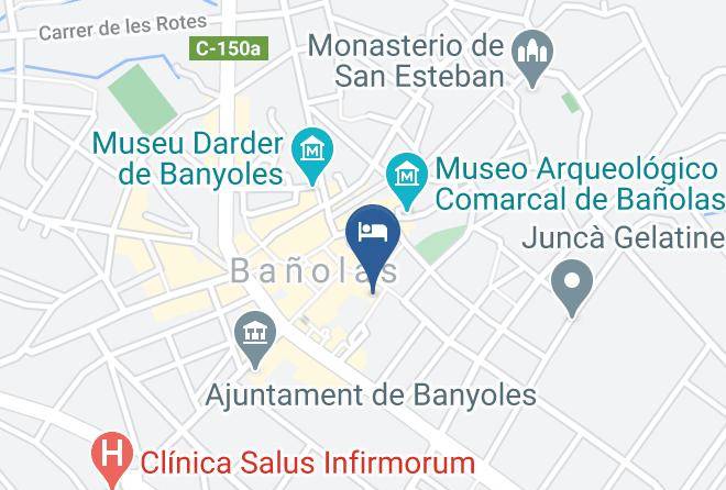 Girona - Alberg Banyoles Maps