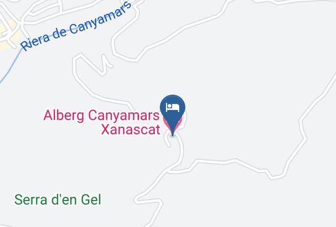 Barcelona - Alberg Canyamars Xanascat Maps