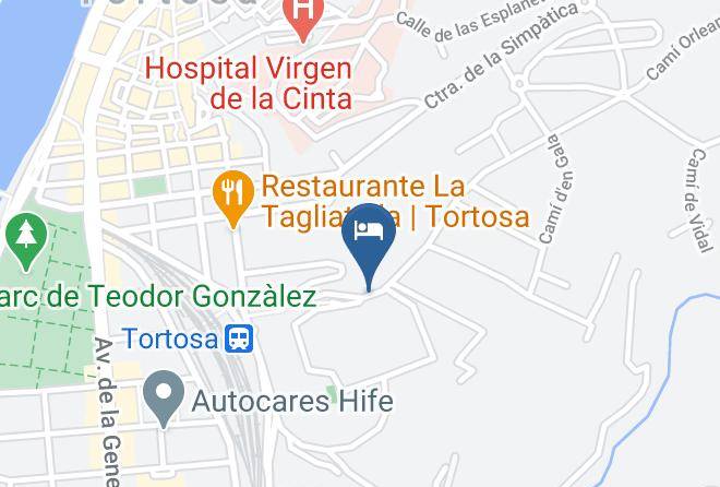 Tarragona - Alberg Croera Maps