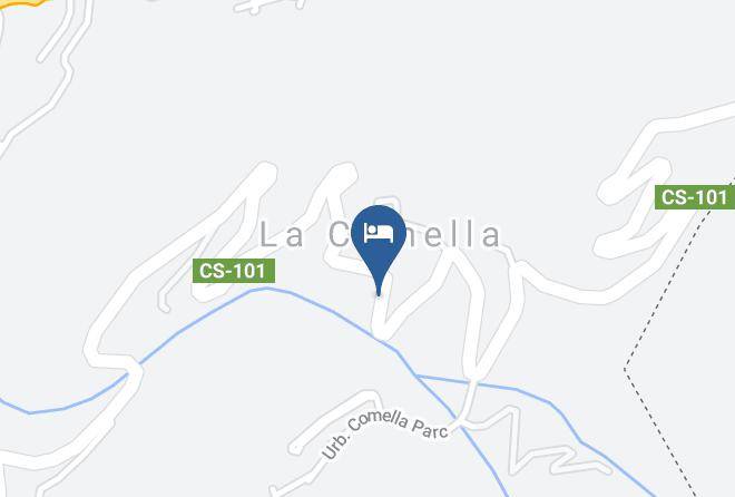 Andorra La Vella - Alberg La Comella Maps