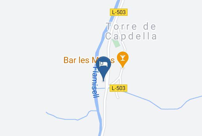 Lleida - Alberg Vall Fosca Maps