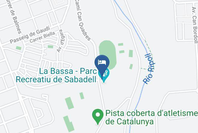 Alberg Moli De Sant Oleguer Map