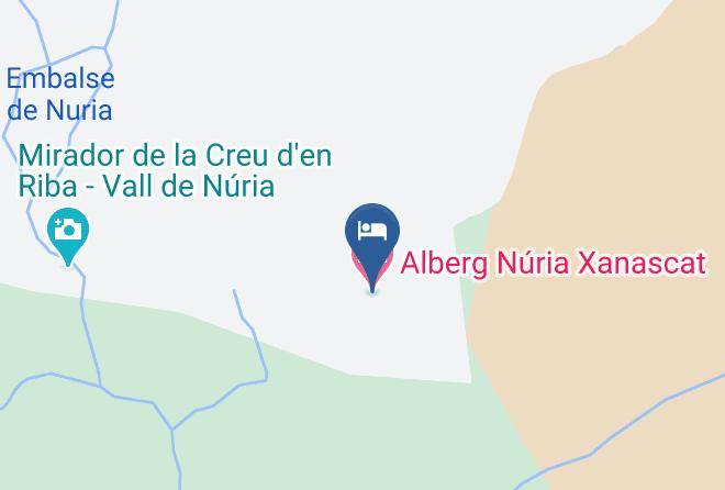 Alberg Nuria Xanascat Map