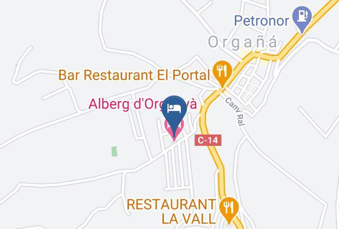 Lleida - Alberg Santa Fe Maps