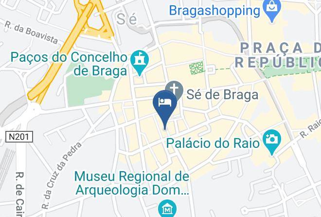 Cividade - Albergaria Da Se Maps