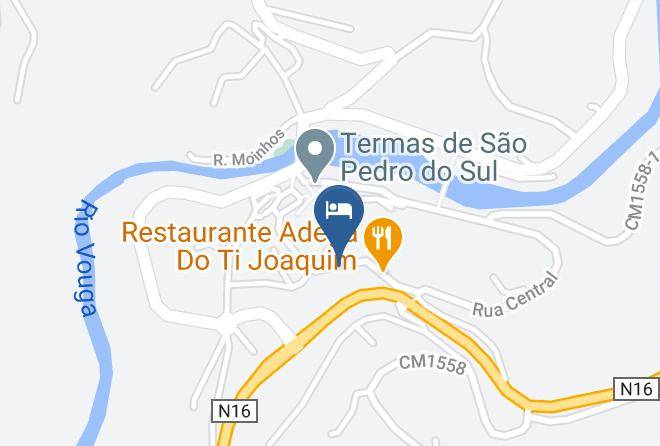 Sao Pedro Do Sul - Albergaria Nossa Senhora Da Saude Maps