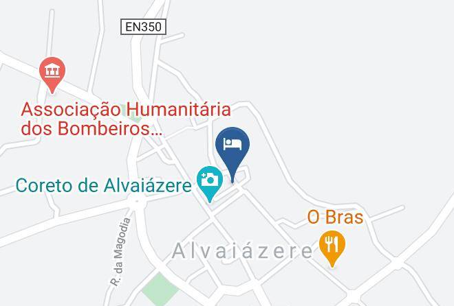 Alvaiazere - Albergaria Pinheiros Maps