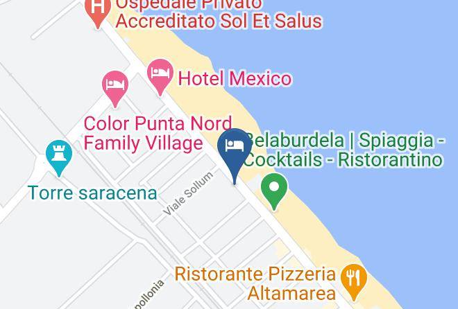 Rimini - Alberghi Hotel El Cid Maps