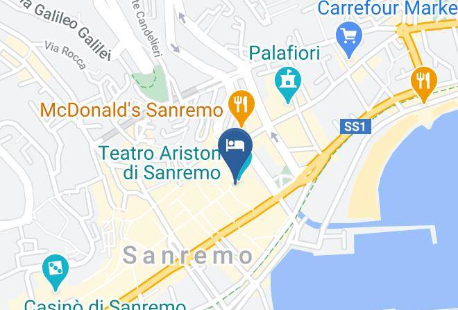 Imperia - Alberghi A Sanremo Pollon Srl Maps