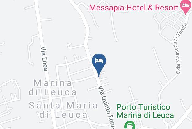 Lecce - Albergo 2 Mari Maps