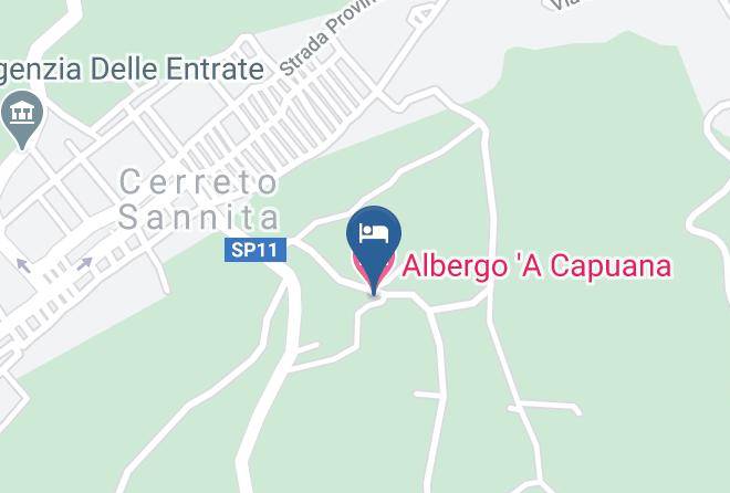 Benevento - Albergo 'a Capuana Maps