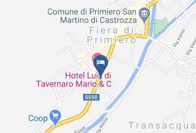 Trento - Albergo A Soleder Maps