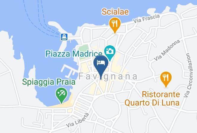 Trapani - Albergo Aegusa Maps