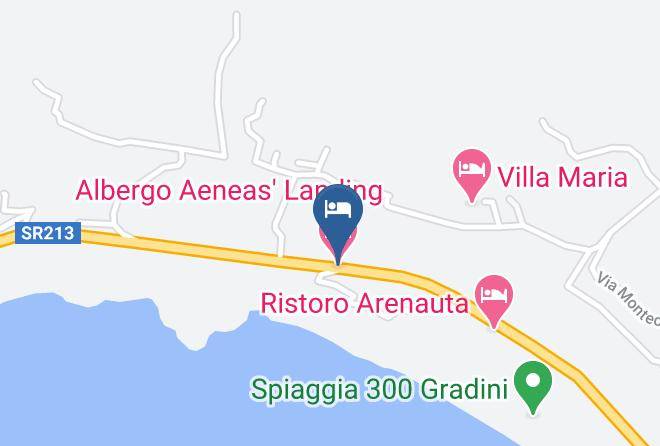 Latina - Albergo Aeneas' Landing Maps
