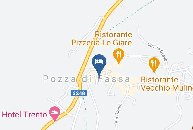 Trento - Albergo Aida Maps