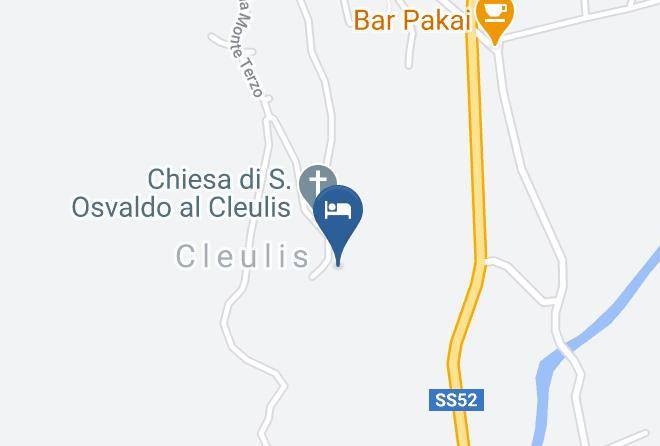 Udine - Albergo Al Cacciatore Maps