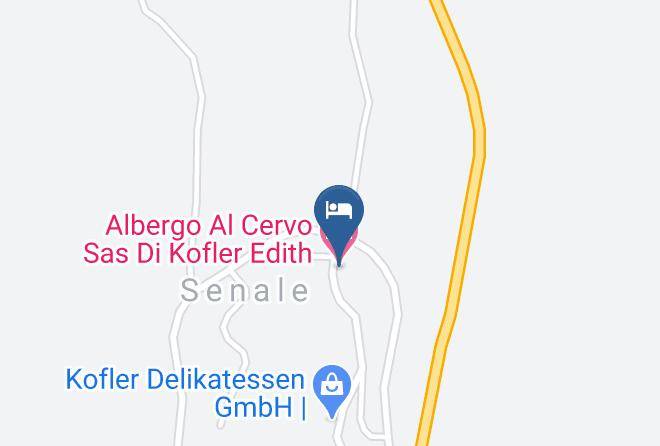 Bolzano - Albergo Al Cervo Sas Di Kofler Edith Maps
