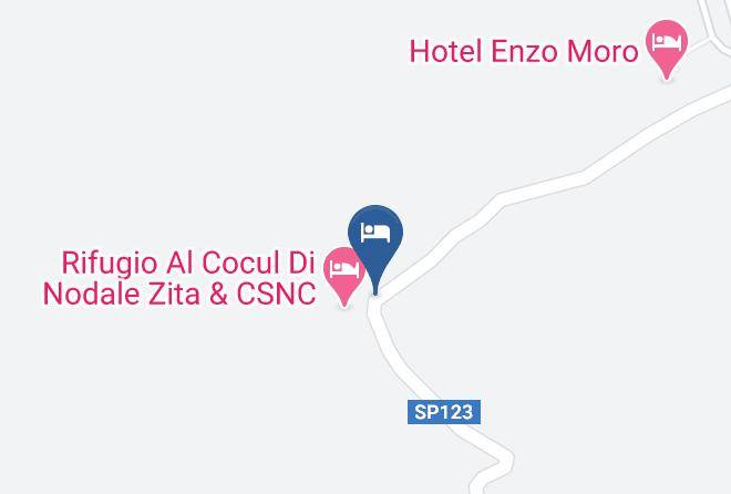 Udine - Albergo Al Cocul Maps