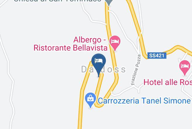 Trento - Albergo Al Doss Maps
