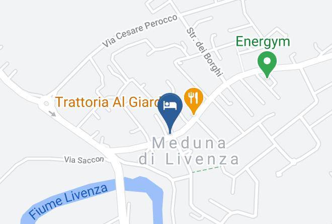 Treviso - Albergo Al Paradiso Maps