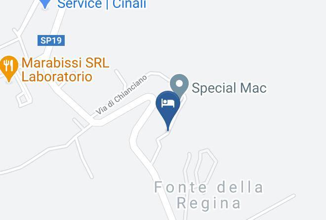 Siena - Albergo Al Parco Maps