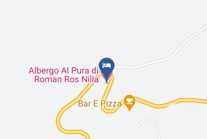 Udine - Albergo Al Pura Di Roman Ros Nilla Maps