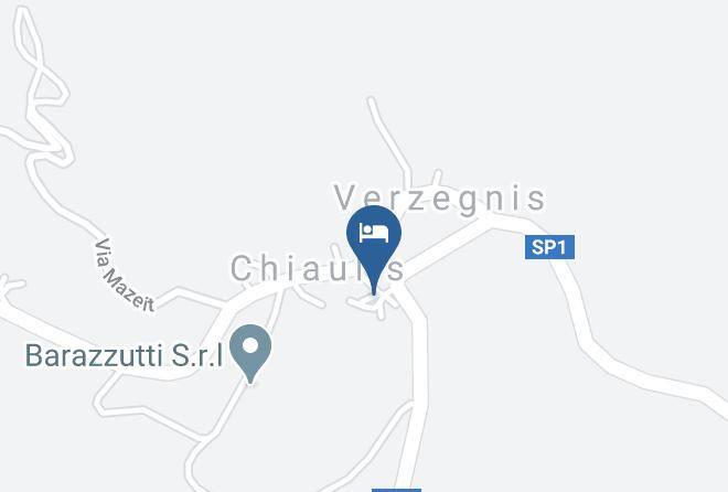 Udine - Albergo Al Quadrifoglio Maps