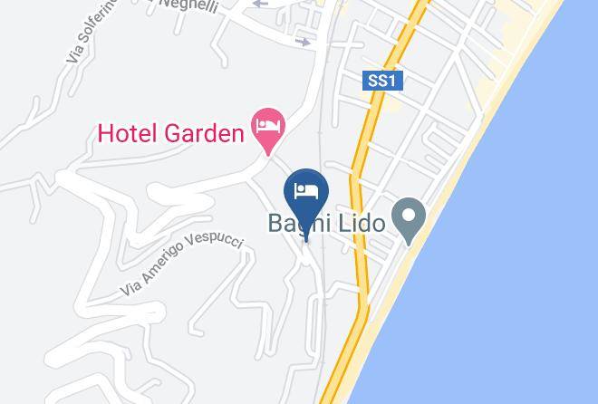 Savona - Albergo 'al Sogno' Di Claudio Boero Maps