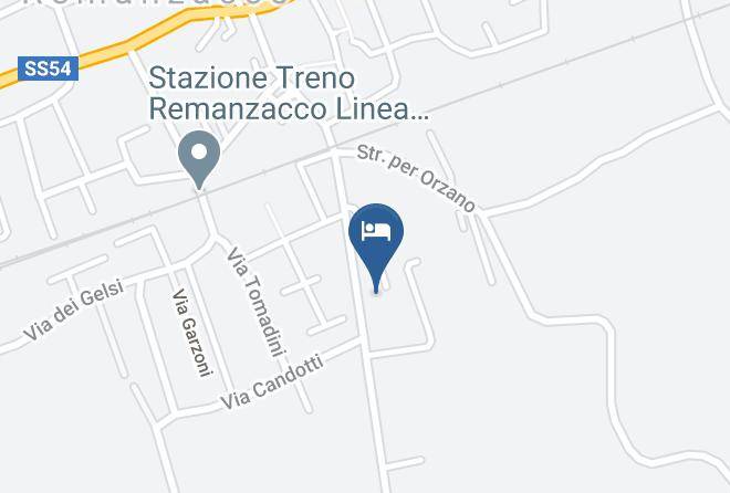 Udine - Albergo Al Sole Maps