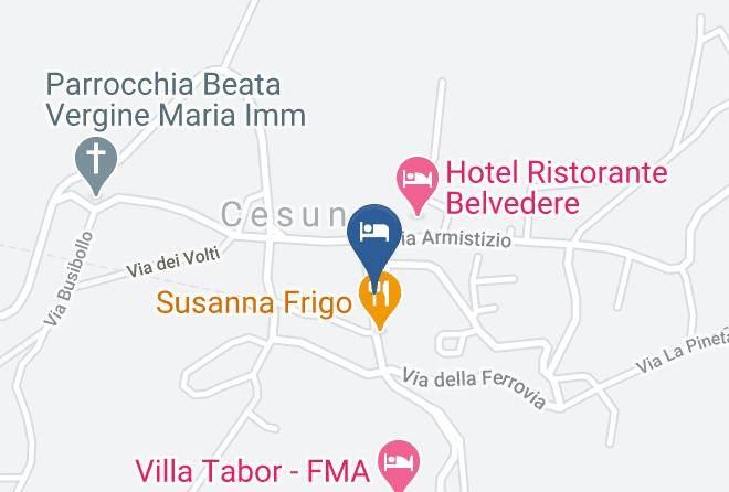 Vicenza - Albergo Al Sole Maps