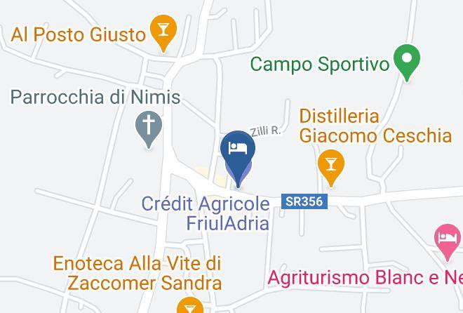 Udine - Albergo Al Trieste Maps